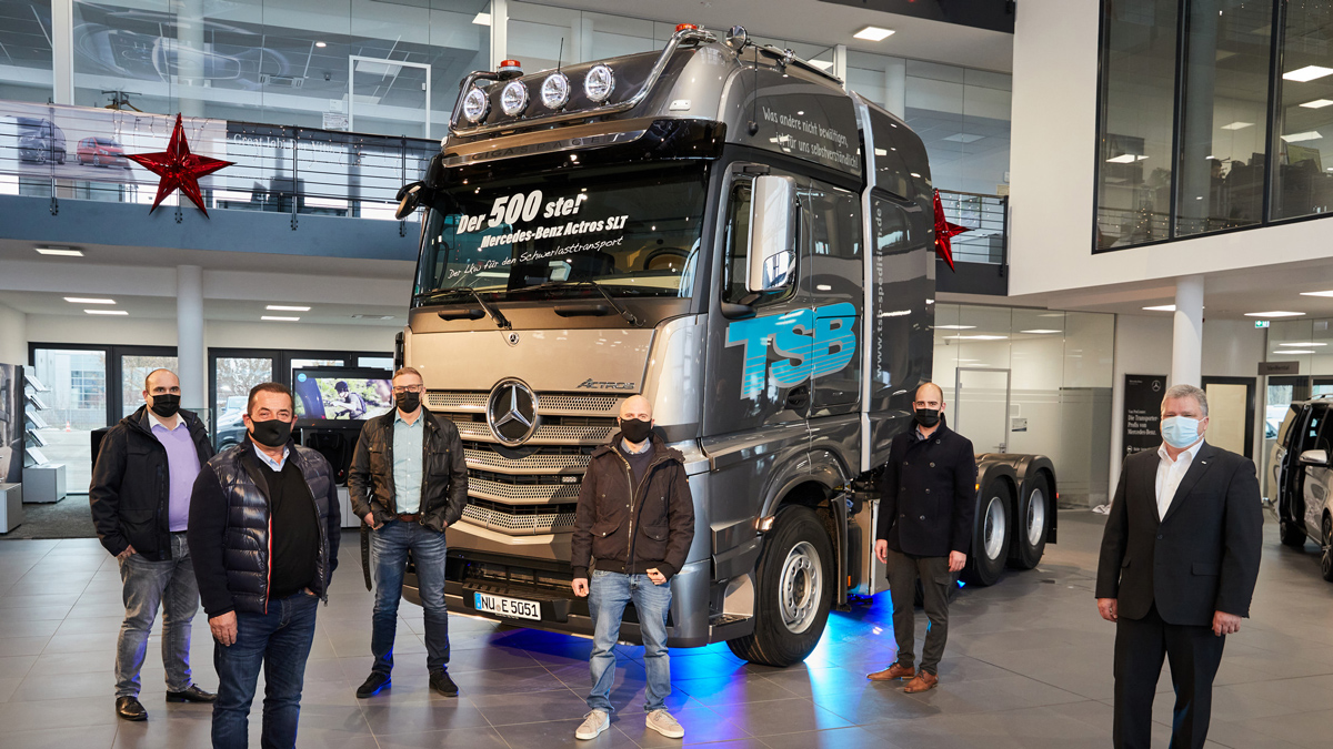 500. Mercedes-Benz Actros mit VIAB