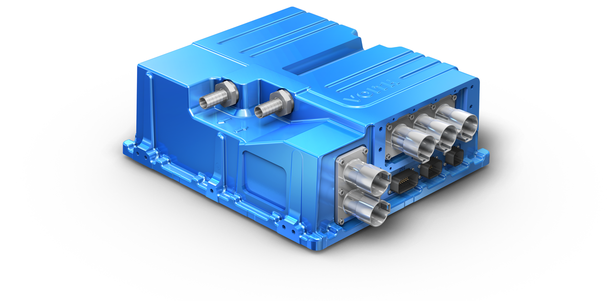 Die Future Inverter Platform (FIP) ist speziell f&uuml;r die besonderen Anforderungen im Bereich Nutzfahrzeuge konzipiert und wird in k&uuml;nftigen Generationen des VEDS integriert sein.