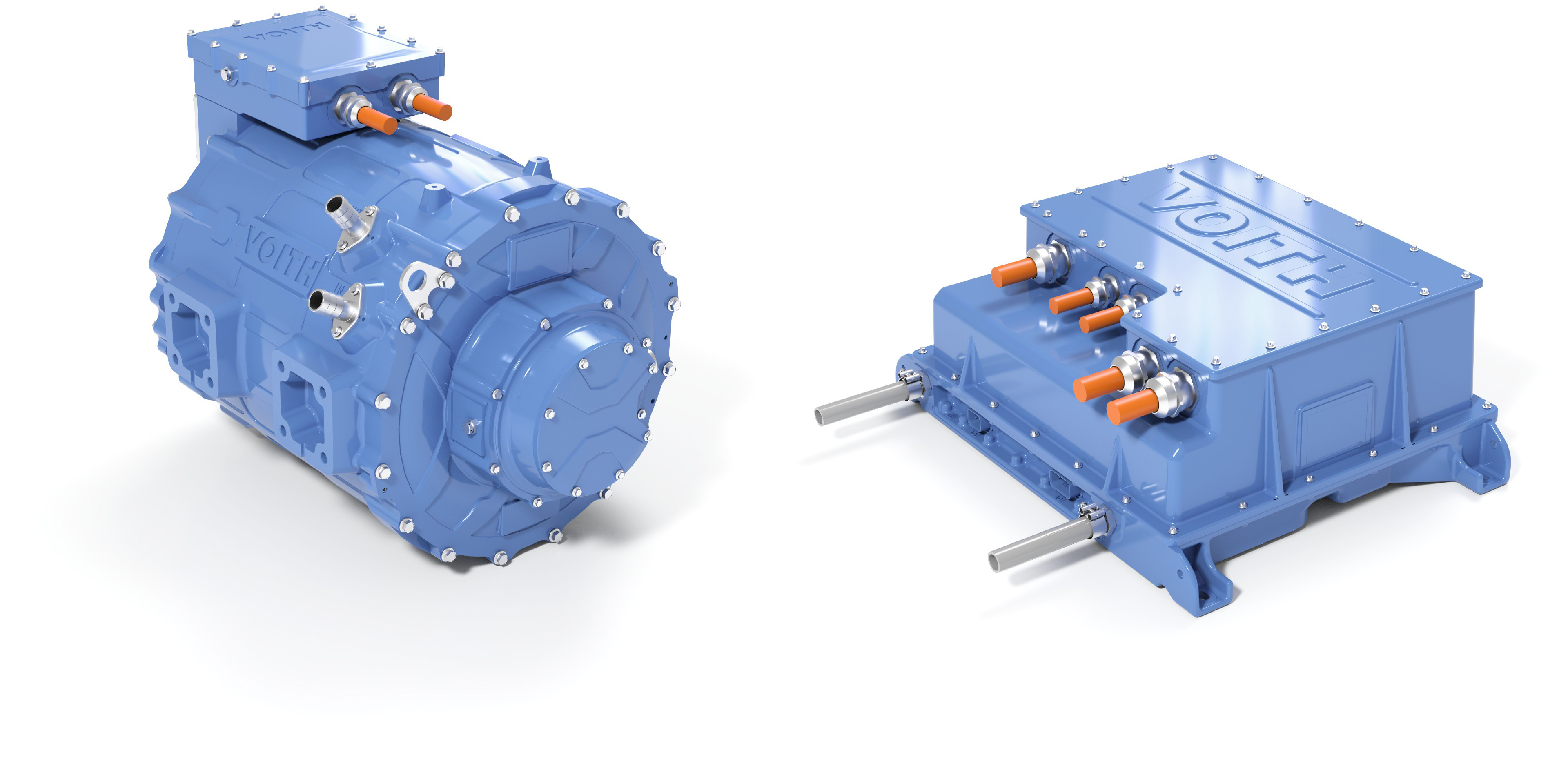 Motor und Umrichter des VEDS wurden als Paket entwickelt. Dies erm&ouml;glicht eine hohe Dauerleistung von 310 kW (ECE R85) bei einem hervorragenden Wirkungsgrad.