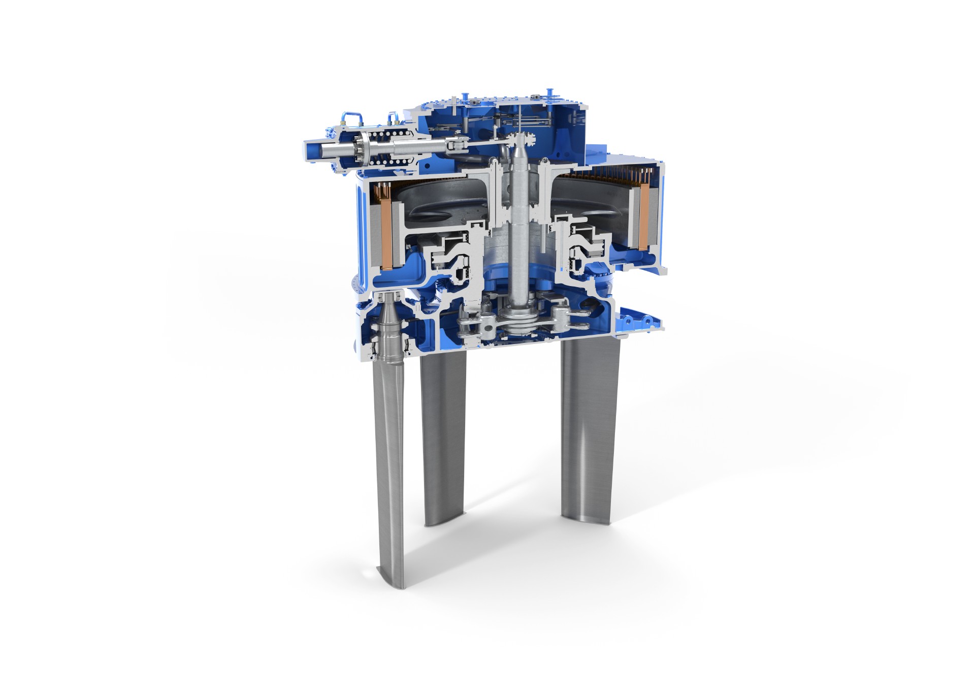 ​Der elektrische Voith Schneider Propeller besticht durch seine ressourcenschonende Funktionsweise und ein Minimum an Ger&auml;uschentwicklung.