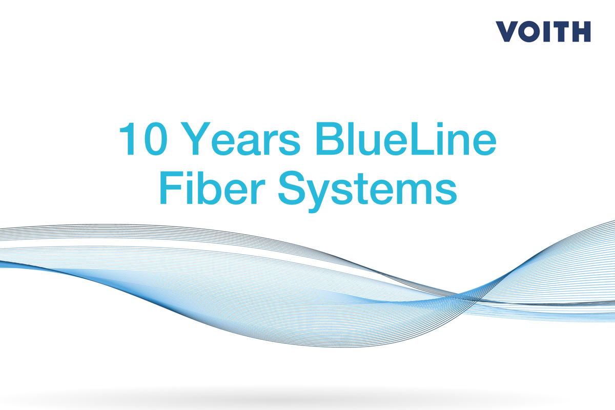 Seit 10 Jahren tragen Voiths BlueLine Produkte zu einer ressourceneffizienten und zuverl&auml;ssigen Stoffaufbereitung bei.