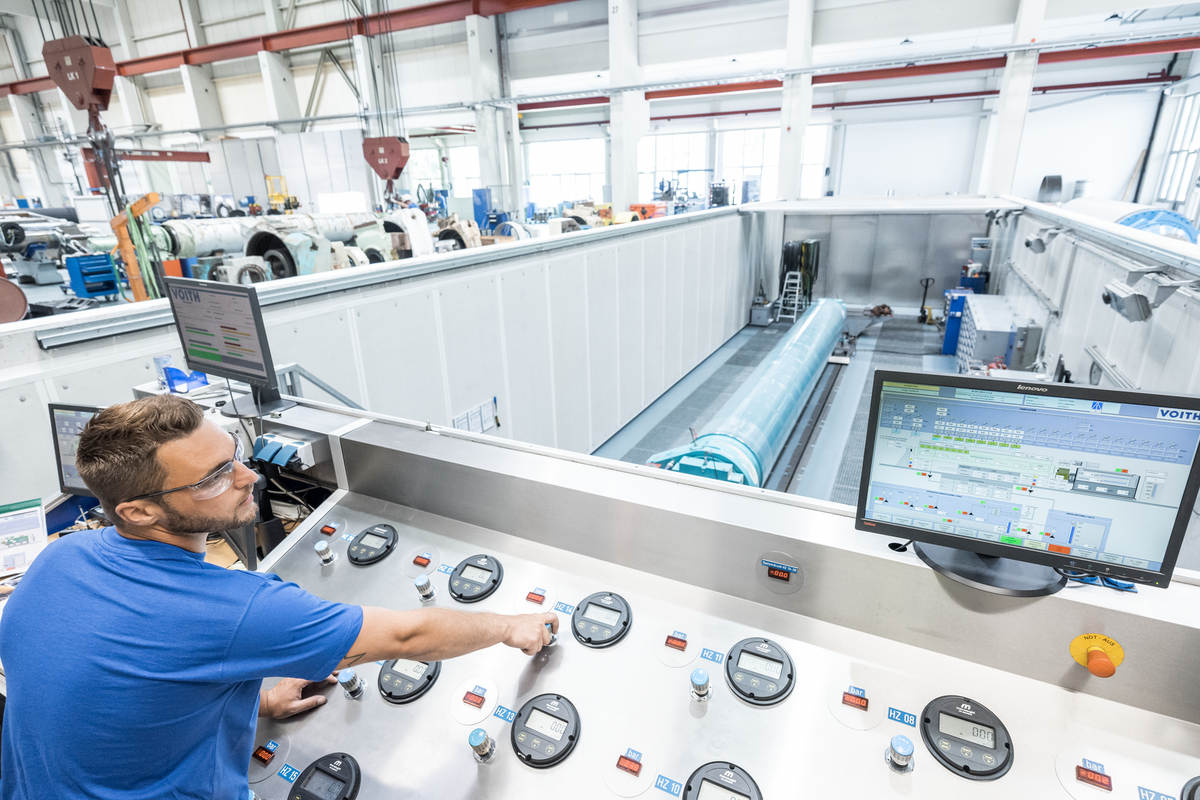 Mechanischer Walzenservice von Voith: kundenorientierter, erstklassiger Instandhaltungsservice f&uuml;r Walzen, kombiniert mit zukunftsweisender Bestandsverwaltung.