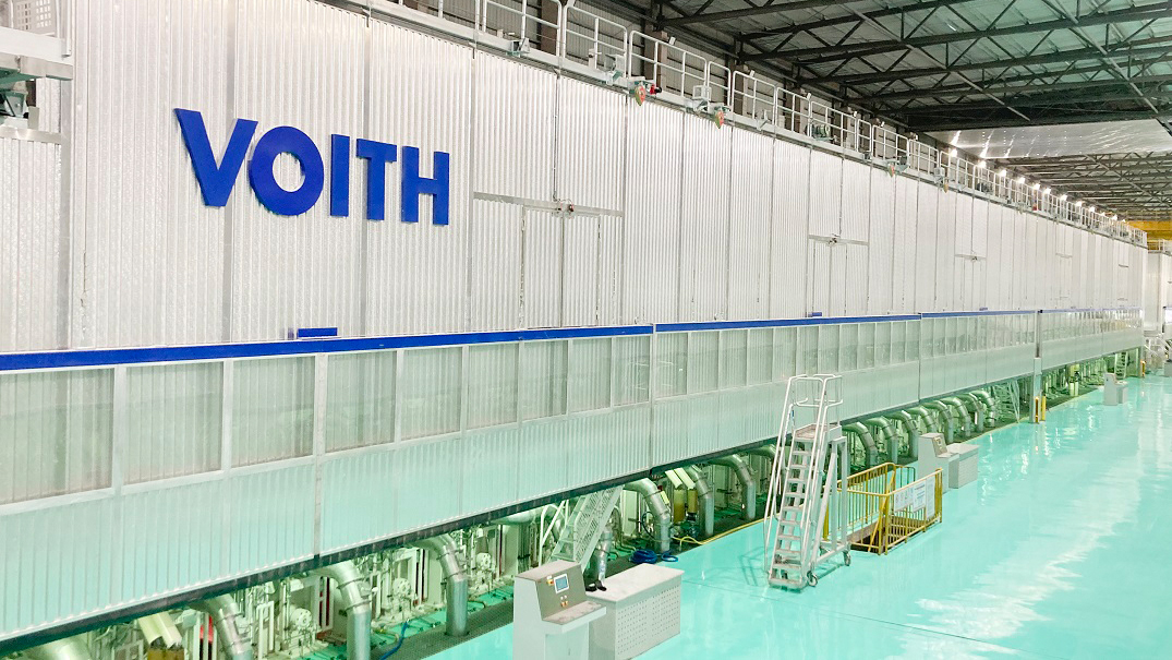 Sun Paper’s second paper machine PM 2 in Laos