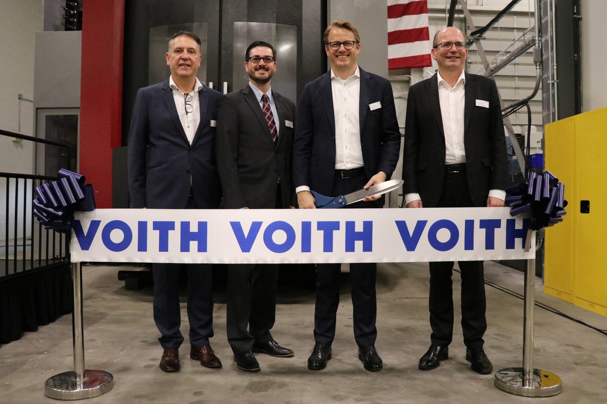 Voith Turbo recently celebrated the completion of its almost $6 million workshop expansion in York County, Pa. 