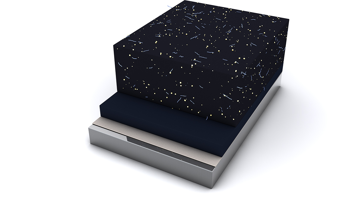 The high-performance rubber roll cover eVenFilm Pro provides flexibility, strength and outstanding durability in challenging film press applications.