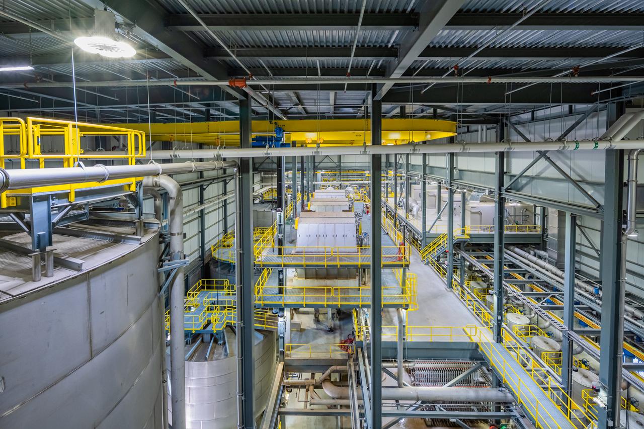 Green Bay Packaging’s stock preparation upstream of PM 4
